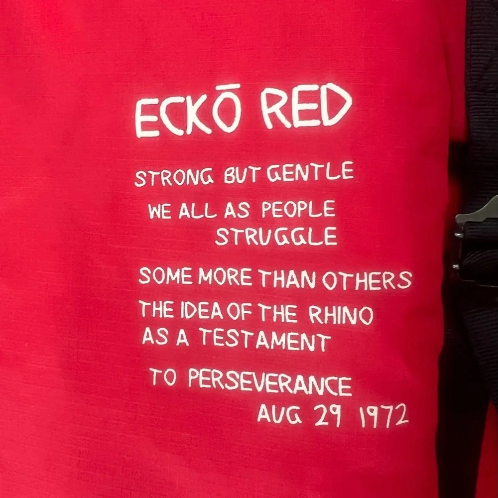 Ecko Unlimited Women’s Red Puffer Jacket with Faux Fur Hood - Picture 6 of 10